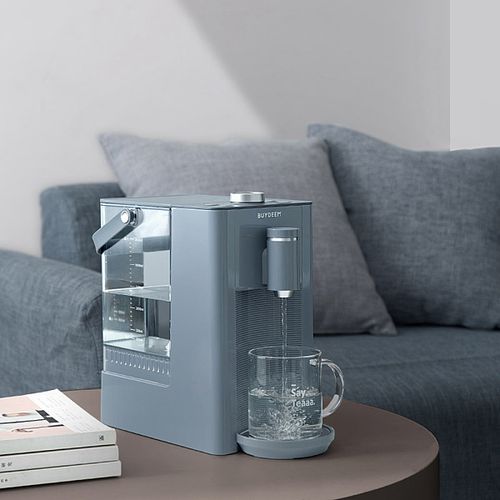 北鼎即热式饮水机s606蓝色智能14段控温台式智能小桶水小型茶吧机